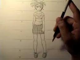 Maybe you would like to learn more about one of these? How To Draw Manga Female Body Proportions Htd Video 12 Youtube