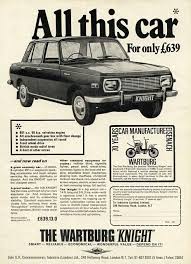 1968 Wartburg Knight East German Car Wartburg Car
