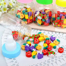 Small Erasers Slime Kit Slime Shops Slime Charms Grape Etsy Cute School Supplies Erasers Fruit Cartoon