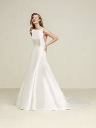 Pronovias Druna Best Designer Wedding Dresses Jaehee Bridal Atelier Aline Halter Straps Bridal Weddingdress Atelier