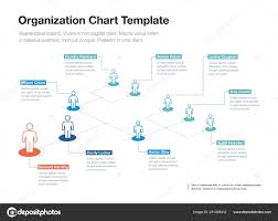 Simple Company Organization Hierarchy Chart Template Place