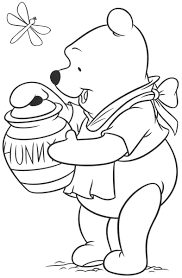 Enesco disney traditions by jim shore winnie the pooh miniature figurine, 2.75, multicolor. Winnie The Pooh Coloring Pages Honey Jar Free Coloring Pages Coloring Pages Halloween Coloring Pages