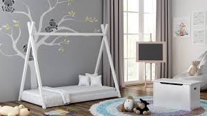 Anwendungsbeispielegeeignet für einzelbett / doppelbett. Einzelnes Himmelbett Aus Massivem Kiefernholz Im Tipi Stil Fur Kinder Kinder Junior Kleinkind