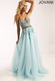 Stunning Cinderella Light Blue Prom Dress 2015 By Jovani Featuring Beaded Strapless Bodice And Waist With Light Blue Prom Dress Prom Dresses Blue Prom Dresses