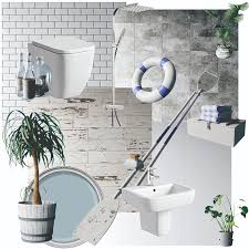 Clusters of spiked coral and a fan of coastal bathroom design ideas. Bathroom Ideas Calming Coastal Victoriaplum Com