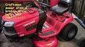 By signing up you agree to receive emails from craftsman with news, special offers, promotions and other information. Craftsman Riding Lawn Mower Disassembly Repair Help Youtube