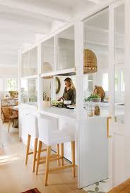 Verriere Blanche 25 Inspirations Pour Y Succomber Amenagement Maison Cuisine Verriere Separation Cuisine Salon