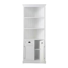 Wooden Corner Unit In White W 84cm Maisons Du Monde Legno Mobile Mobili
