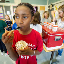 Farm to table gets a cool twist as fourth graders invent new flavors