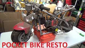 Pocket Bike Restoration Part 1 - Youtube
