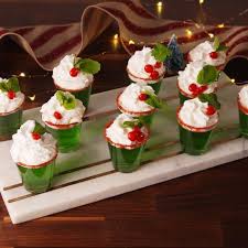 Mistletoe Shots Recipe Christmas Party Food Christmas Jello Shots Christmas Food