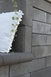 4 x 20 Quarry Gray Kendall Smooth Freestanding Wall Block at Menards®