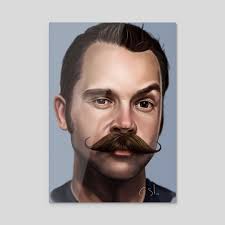 Movember 01, an art print by Craig Stirling