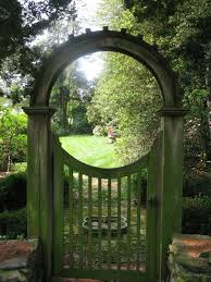 Pin By Claire Jones On Gateways Wooden Garden Gate Garden Gate Design Moon Garden
