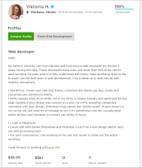 I would be very happy if you please consider my candidature for the posting. Web Developer Overview Sample For Upwork Profile Upwork Profile Web Development Effective Communication Skills