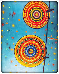 Temple Ceiling Art Love The Concentric Symmetry And The Best Thing Youll Find It In Almost All South Indian Templ Ceiling Art Temple Art Traditional Artwork