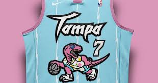 Using the original raptors text for the city toronto. A Toronto Designer Has Created What Might Be The Coolest Tampa Raptors Jersey Yet