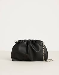 Handbag With Chain Strap New Bershka United Kingdom In 2020 Chain Strap Chain Faux Leather Belts