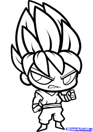 Goku dragonball dragonballz gohan dragon broly freezer goten hit. How To Draw Chibi Dragon