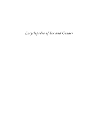 Watch trailers & learn more. Encyclopedia Of Sex And Gender Vol 2 D I Pdf Dances Homosexuality