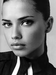 White mode with outline set to 75%. Adriana Lima Black And White And Brazilian Image 174294 On Favim Com