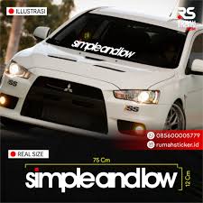 Mengenal kaca mobil…ternyata ada perbedaan…!!! Sticker Cutting Kaca Dan Body Mobil Jdm Style Simple And Low Shopee Indonesia
