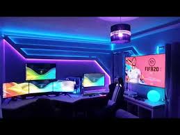Ultimate Gaming Setup With Philips Hue Youtube
