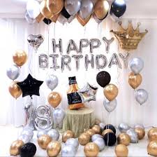 Stumps doesn't have just stars though, there are glitter and gold sequin stars, or star cutouts you can use to create. Happy Birthday Party Decoration And Banner Black Gold Silver And Pink Design Craft Others On Carousell