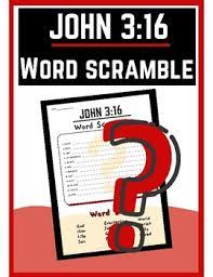 Include about 10 to 15 bible terms, and please provide a title for the word search (for example, life of moses). Bible Word Scrambles Worksheets Teaching Resources Tpt