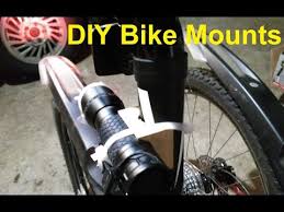 Diy Bike Light Mounts Youtube