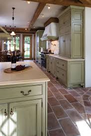 Woodbridge Inset Birch Micka Cabinets Green Kitchen Walls Farmhouse Kitchen Decor
