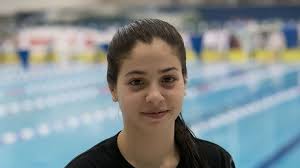 1 day ago · as a teenager in 2015, olympic swimmer yusra mardini fled the syrian civil war, a trip that required her to swim three hours through the aegean sea. Yusra Mardini Prepares For Rio Olympics As Face Of Refugee Team Al Bawaba