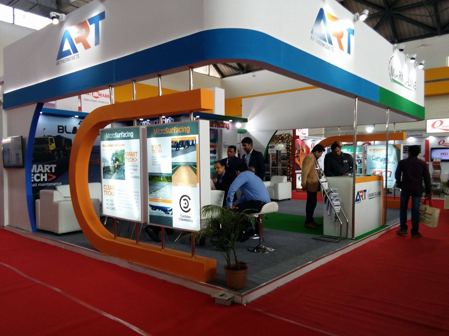 Exhibition stall design and fabrication Hyderabad product image