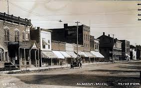 Almont Michigan C1909 Lapeer Michigan Michigan City Vintage Michigan