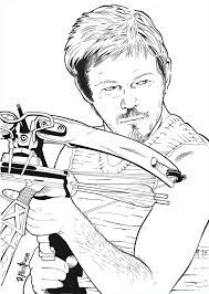 In a zombie apocalypse, do you want daryl covering your back? Pin By Sonia Ramos On Walking Dead Coloring Book Coloring Pages Cat Coloring Book Enchanted Forest Coloring Book