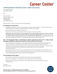 Undergraduate Cover Letter Structure Wells Fargo