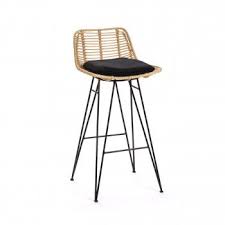 Lot De 2 Tabourets De Bar En Velours Pieds Noirs 75cm Nolite Drawer Chaise De Bar Design Tabouret De Bar Chaise Bar