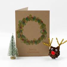 How to make santa hat christmas cards. Kid Made Christmas Card Series Mum In The Madhouse