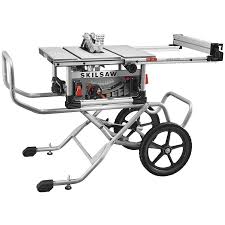 Skilsaw 10 In Carbide Tipped Blade 15 Amp Portable Table Saw Lowes Com In 2020 Skil Saw Best Table Saw Portable Table Saw