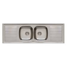 Tels que les conteneurs gn, les conteneurs. Evier Inox A Poser Pro Double 2 Bacs 2 Egouttoirs 150 X 60 Brico Cheminee