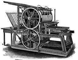 Old Printing Press Printing Press Printing History Inventions