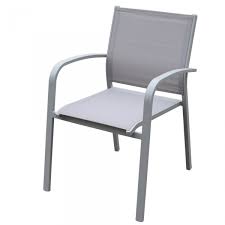 Un grand choix de produits aux meilleurs prix. Fauteuil De Jardin Alu Empilable Murano Silver Salon De Jardin Table Et Chaise Eminza