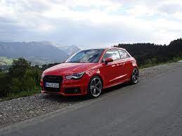 Audi A1 S Line Misanorot In Den Allgauer Alpen 03 Audi Audi A1 Volkswagen