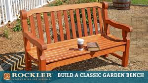 They sport a very beautiful mottled patina that includes a teak garden bench designed by english landscape designer gertrude jekyll. English Garden Bench Complete Project Build Youtube