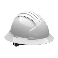 Jsp Evolution Deluxe Full Brim Vented Hard Hat Wheel Ratchet 6161v Gray In 2021 Best Hard Hat Hard Hats Hard Hat