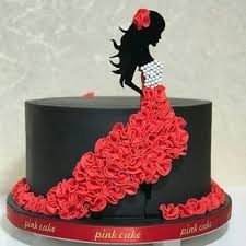 Birthday Cakes For Ladies In Nigeria Pin On Bolos
