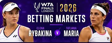 2026 WTA London Betting Markets: Elena Rybakina v Tatjana Maria