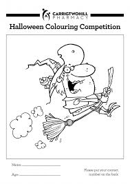 Halloween is approaching and paigeeworld is transforming to a spooky realm of halloween imagery. Carrigtwohill Pharmacy Halloween Colouring Competition
