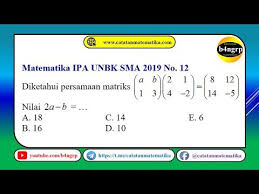 Maybe you would like to learn more about one of these? Kesamaan Dua Matriks