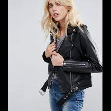 Walter Baker Jackets Coats Nwt Walter Baker Allison Leather Moto Jacket Poshmark